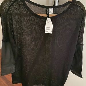 Black Small H&M Top